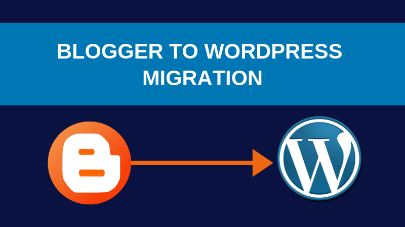 blogger to WordPress migration