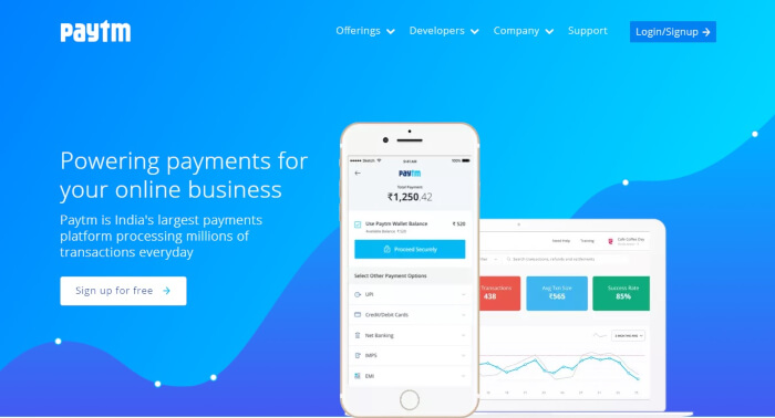 Pay with paytm top payment gateway services to consider for your website